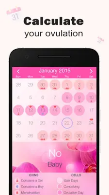 Period Tracker-Cycle & Ovulati android App screenshot 4